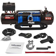 Лебідка MOLDER OFF ROAD RAPTOR 9500lbs 5.5hp/4.1kw; 265 :1 (MA23096)