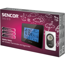 Метеостанция SENCOR SWS51B Black Метеостанция SENCOR SWS51B Black