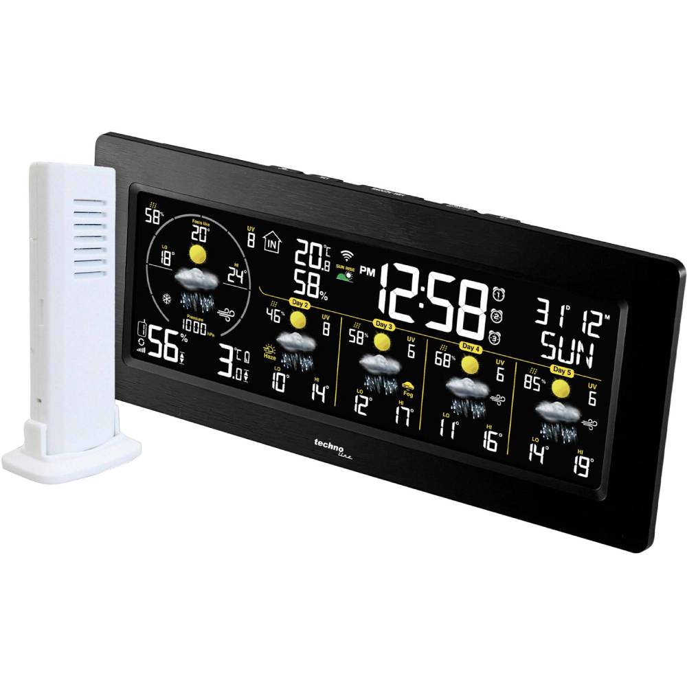 Метеостанция TECHNOLINE DirektWetter WD3050 Anthracite