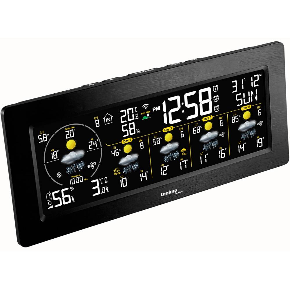 Метеостанция TECHNOLINE DirektWetter WD3050 Anthracite Назначение портативный