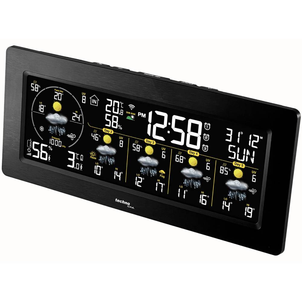 Метеостанция TECHNOLINE DirektWetter WD3050 Anthracite Тип электронный