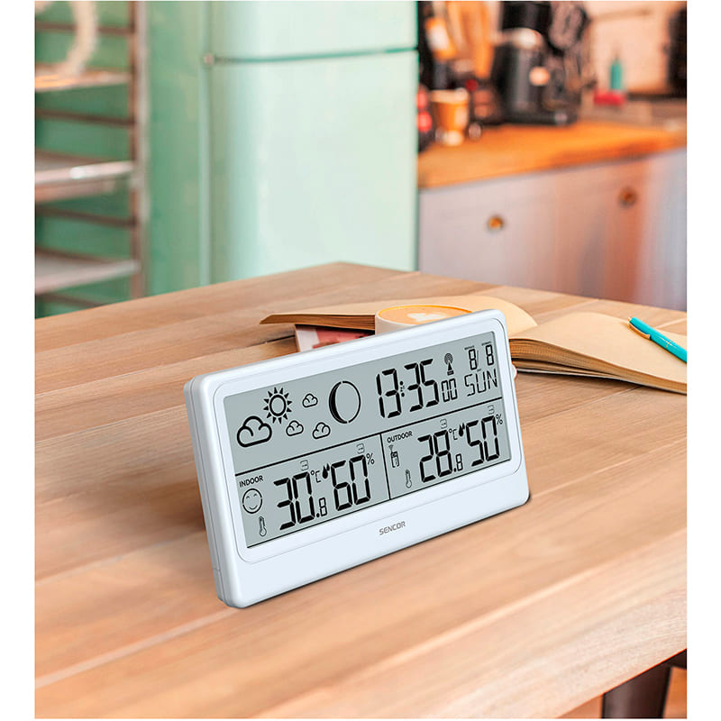 Внешний вид Метеостанция SENCOR SWS3600 White