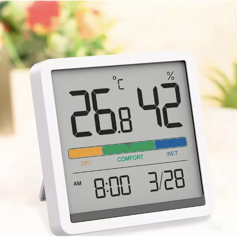 Фото Термогигрометр MIIIW Xiaomi Temperature Humidity Clock White S210 (MW22S06)