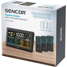 Метеостанція SENCOR SWS6300 Black