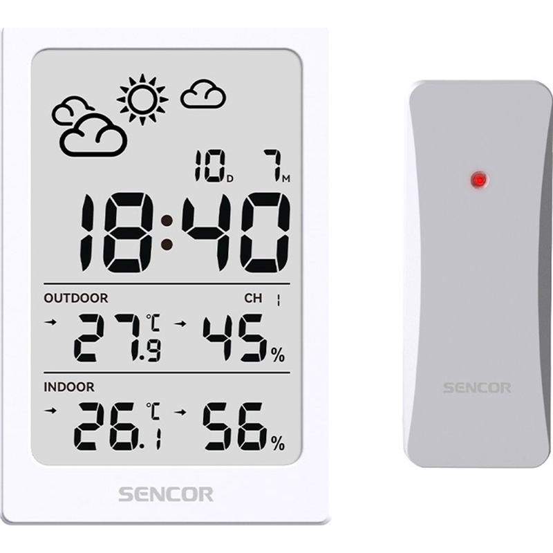 Метеостанція SENCOR White (SWS2300W)