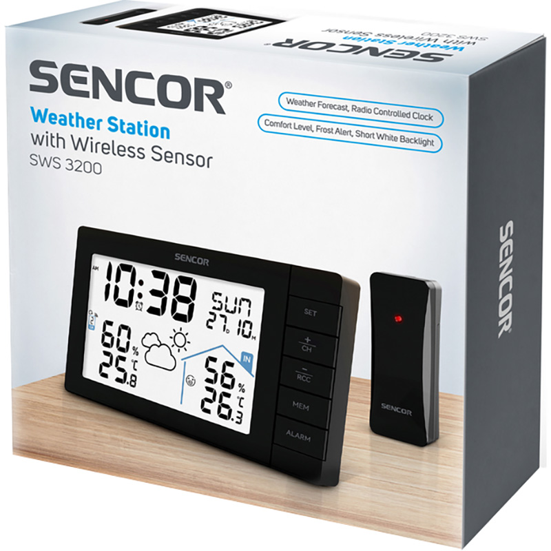 В Україні Метеостанція SENCOR White (SWS3200)