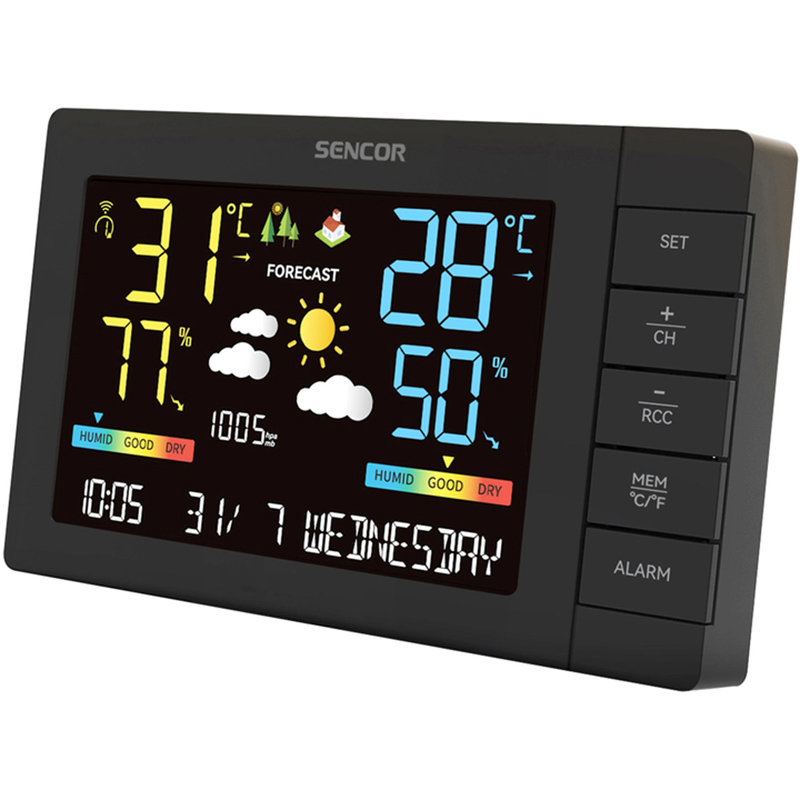 Зовнішній вигляд Метеостанція SENCOR SWS4440