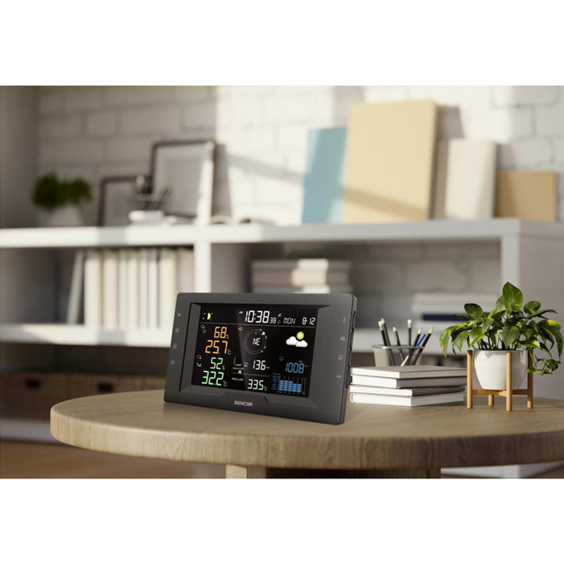 В інтернет магазині Метеостанція SENCOR Black (SWS9400)