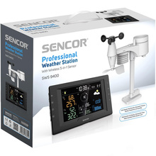 Метеостанція SENCOR Black (SWS9400)