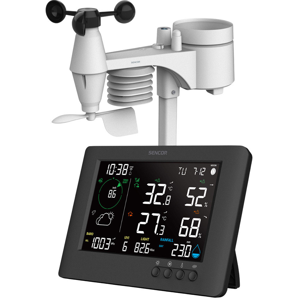 Метеостанция SENCOR SWS10500WIFI Тип электронный