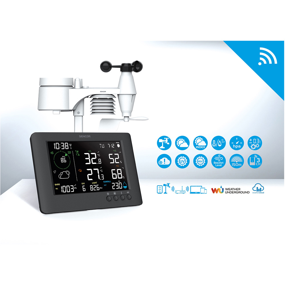 Заказать Метеостанция SENCOR SWS10500WIFI