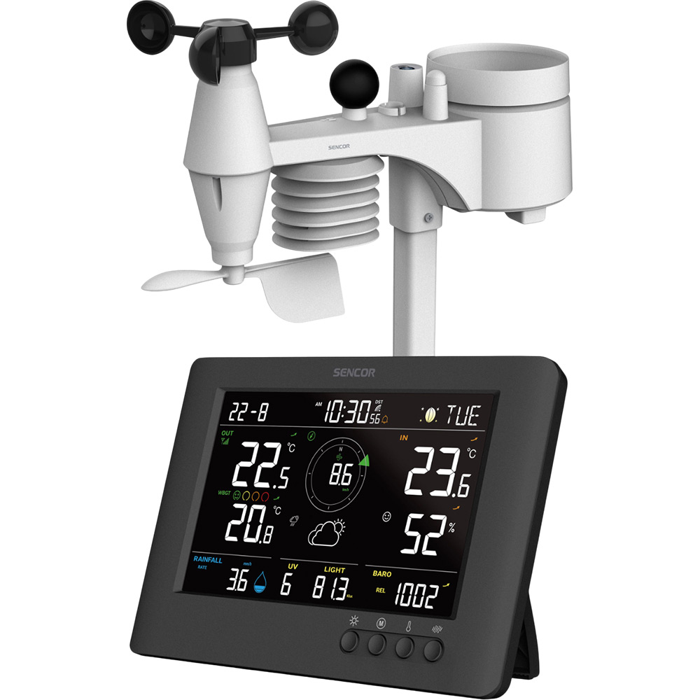 Метеостанция SENCOR SWS9500 Назначение портативный