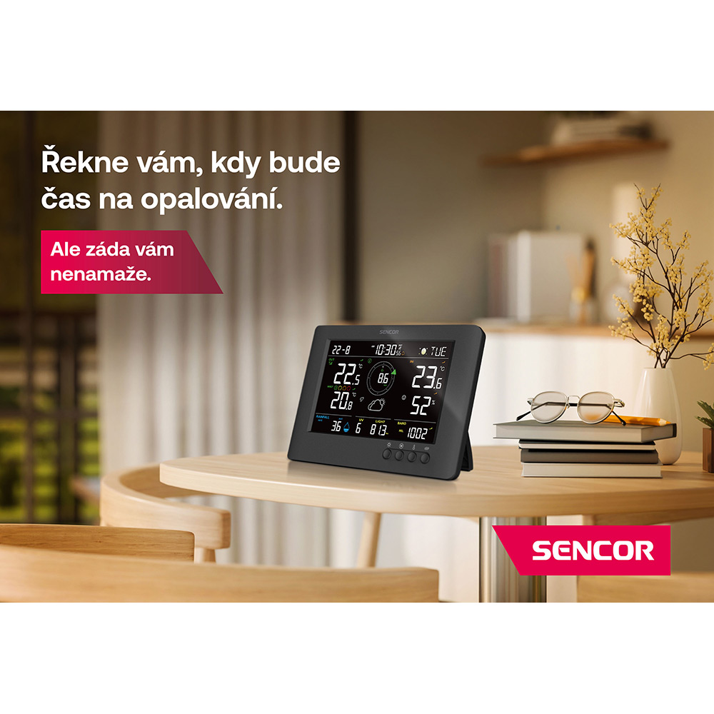 В Фокстрот Метеостанция SENCOR SWS9500