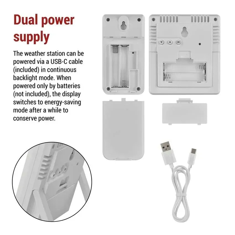 В Фокстрот Метеостанция EMOS с беспроводным датчиком (E8647W)