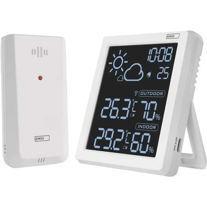 Метеостанция EMOS с беспроводным датчиком (E8647W)