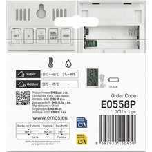 Термогигрометр EMOS с проводным датчиком EM (E0558P)