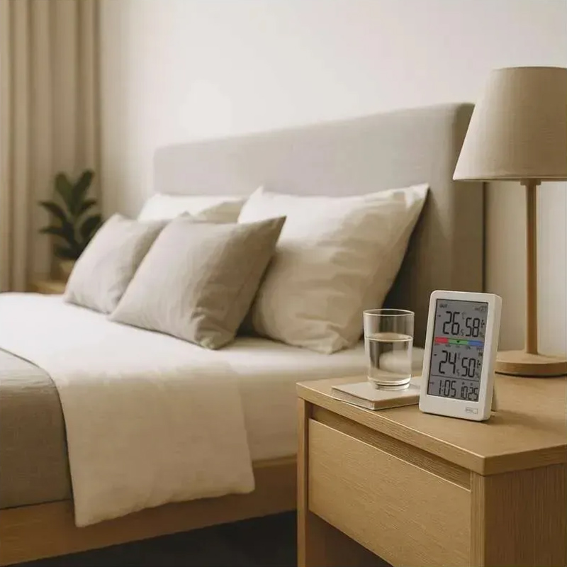 В Украине Термогигрометр EMOS с беспроводным датчиком (E0558W)