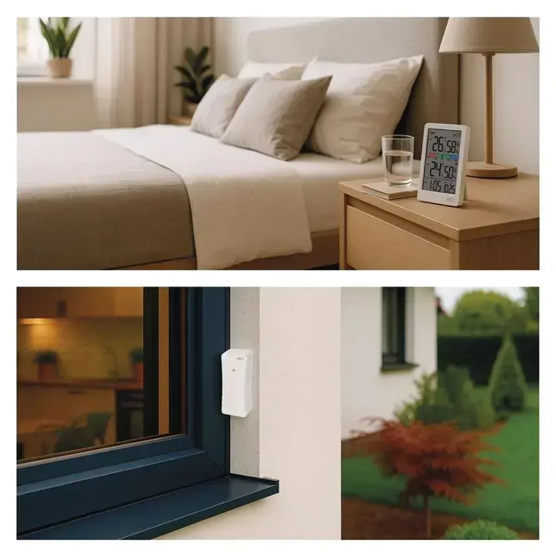 Фото 18 Термогигрометр EMOS с беспроводным датчиком (E0558W)