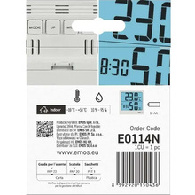 Термогігрометр EMOS цифровий (E0114N)