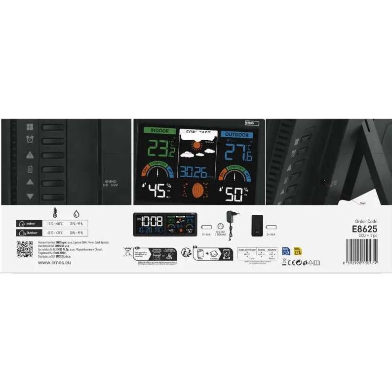 Метеостания EMOS E8625 Прогноз погоды символьный