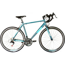 Велосипед TRINX Tempo 1.0 2021 700C 50 см Grey-Blue-White (Tempo1.0(50)GBW)