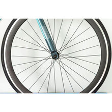 Велосипед TRINX Tempo 1.0 2021 700C 54 см Grey-Blue-White (Tempo1.0(54)GBW)