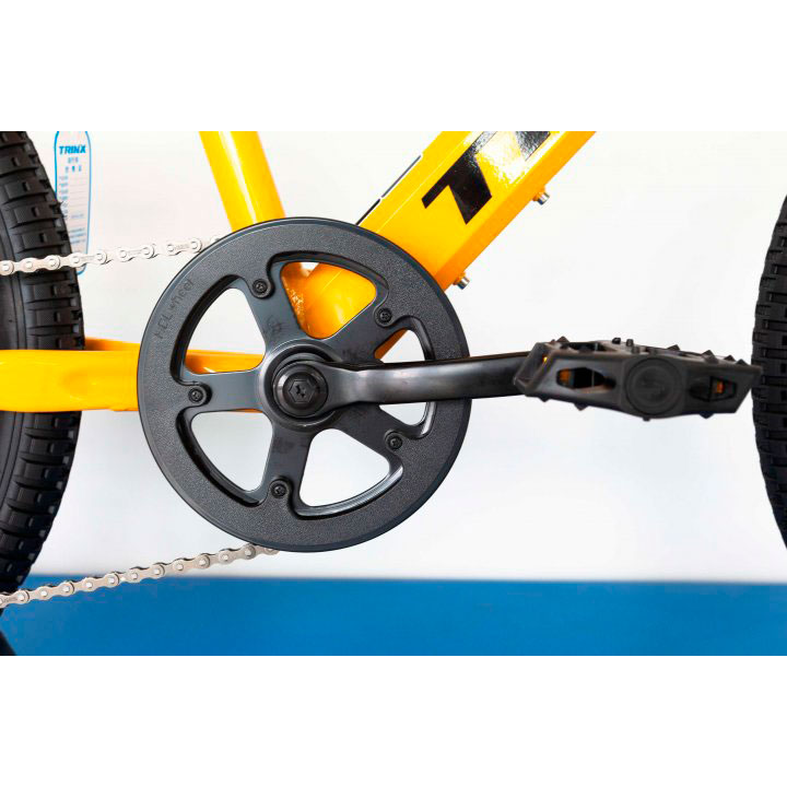 Велосипед TRINX Junior 1.0 20" Orange-Black-White (JUN1.0OBW) Вилка ригідна сталева Trinx