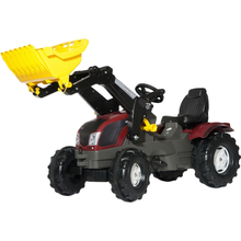 Трактор з ковшом Rolly Toys rollyFarmtrac Valtra T213 Gray / Burgundy (2306)