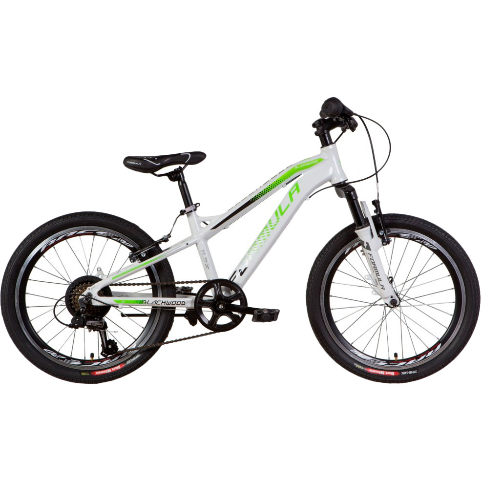 Велосипед FORMULA BlackWood 1.0 20" 11.5" White/Green (OPS-FR-20-071)