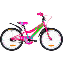 Велосипед FORMULA RACE 20 "10.5" 2021 Pink / Green (OPS-FRK-20-149)