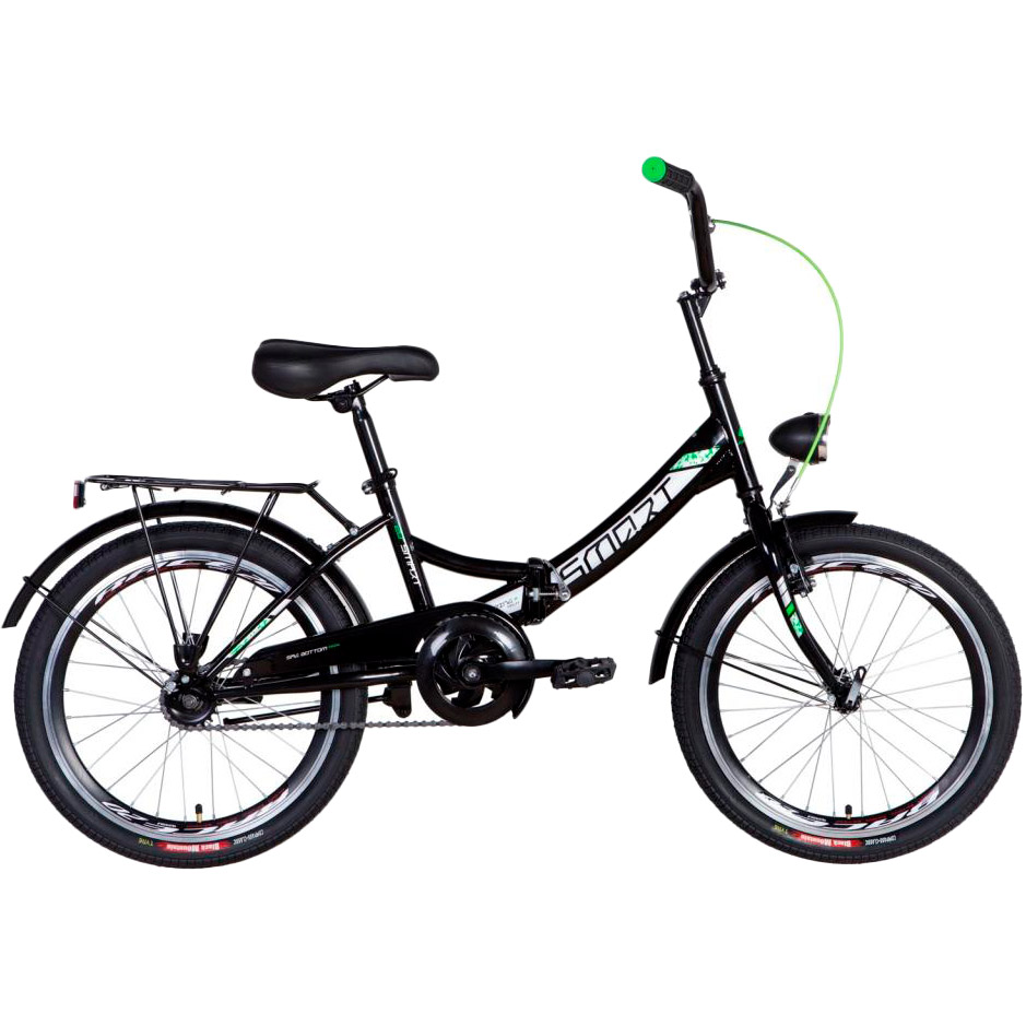 Велосипед FORMULA SMART 20" 13" 2021 Black/Green (OPS-FR-20-065)