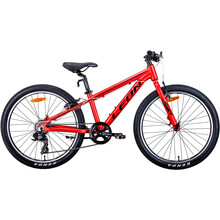Велосипед Leon Junior 24" 12" 2021 Red (OPS-LN-24-061)