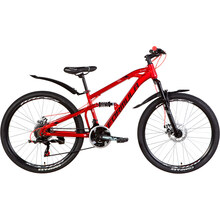 Велосипед FORMULA  BLAZE AM2 DD 26"/15" 2021 Red (OPS-FR-26-456)