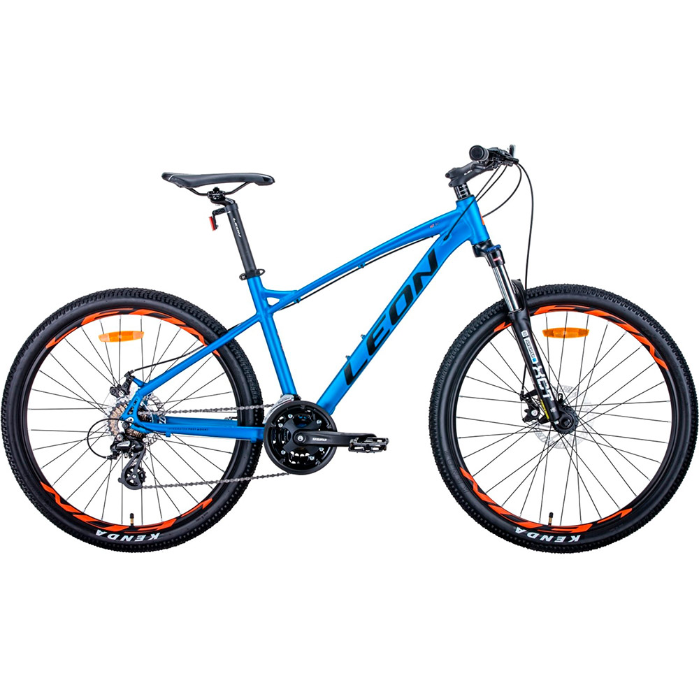 Велосипед Leon HT-90 AM DD 26" 16.5" 2021 Blue/Orange (OPS-LN-26-072)