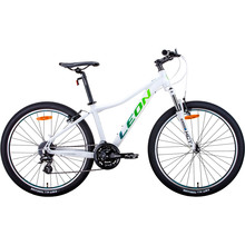 Велосипед Leon HT-LADY AM 26" 15" 2021 White/Blue (OPS-LN-26-069)