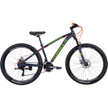 Велосипед FORMULA 27.5 "DRAGONFLY AM DD 27.5" / 15 "2021 Purple / Green (OPS-FR-27.5-071)