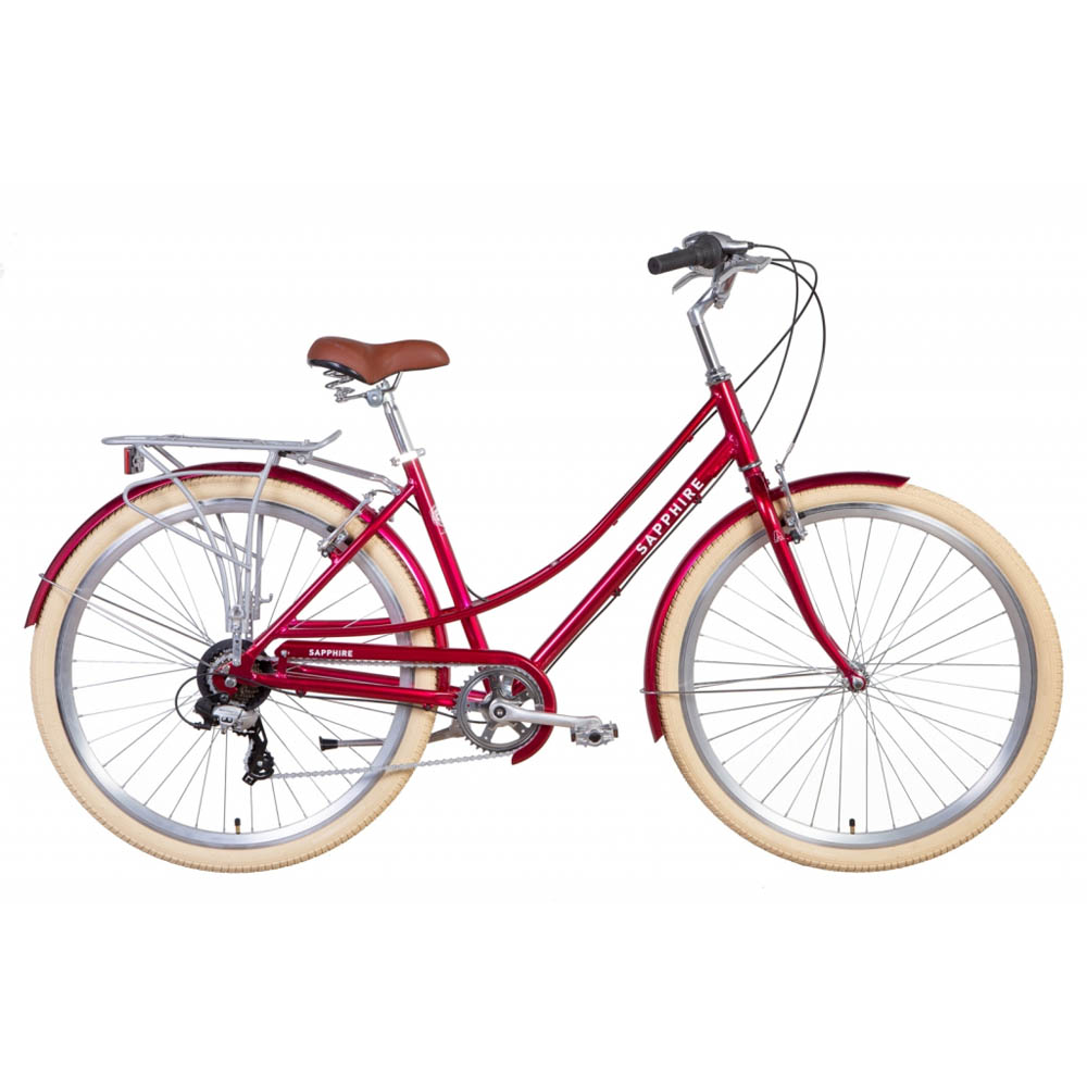 Велосипед ДОРОЖНИК 28" SAPPHIRE Plus 2021 Red (OPS-D-28-229)