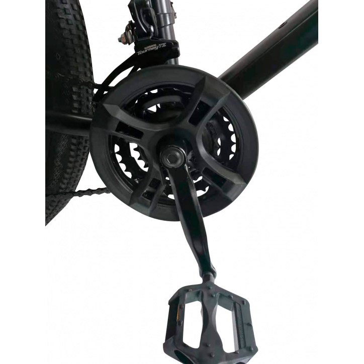 Велосипед GT RACER M-2508S 26 "19" 2021 Black (M-2508S Black) Гріпси Гумові, 125 мм