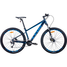 Велосипед Leon XC-70 HDD 27.5" 20" 2021 Blue (OPS-LN-27.5-101)