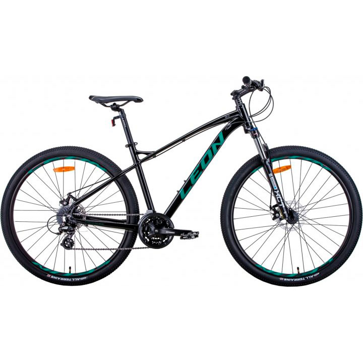 

Велосипед LEON 29" TN-90 рама-20" 2021 Black/Turquoise (OPS-LN-29-097), 29" TN-90 рама-20" 2021 Black/Turquoise