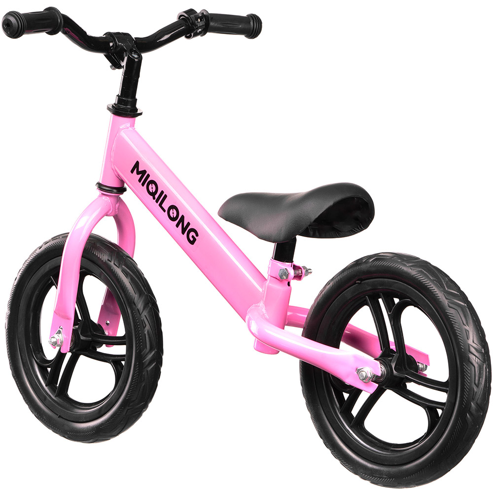 Беговел MIQILONG SC 12" Pink (BTС-SC12-PINK) Покрышки EVA