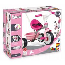 Дитячий велосипед SMOBY Be Move з багажником Рожевий (740327)