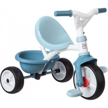 Детский велосипед SMOBY Be Move 2 в 1 с багажником Голубой (740331)