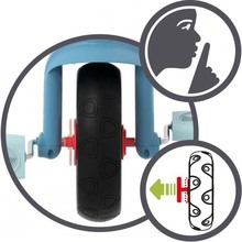 Детский велосипед SMOBY Be Move 2 в 1 с багажником Голубой (740331)