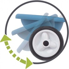Детский велосипед SMOBY Be Move 2 в 1 с багажником Голубой (740331)