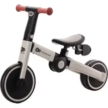 Беговел KINDERKRAFT Трехколесный велосипед 3 в 1 4TRIKE Silver Grey (KR4TRI22GRY0000)