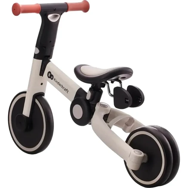 Изображение Беговел KINDERKRAFT Трехколесный велосипед 3 в 1 4TRIKE Silver Grey (KR4TRI22GRY0000)