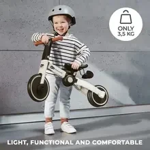 Беговел KINDERKRAFT Трехколесный велосипед 3 в 1 4TRIKE Silver Grey (KR4TRI22GRY0000)