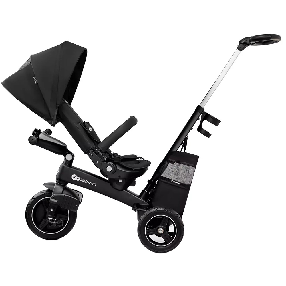 Зовнішній вигляд Дитячий велосипед KINDERKRAFT Easytwist Black KREASY00BLK0000 (5902533920631)