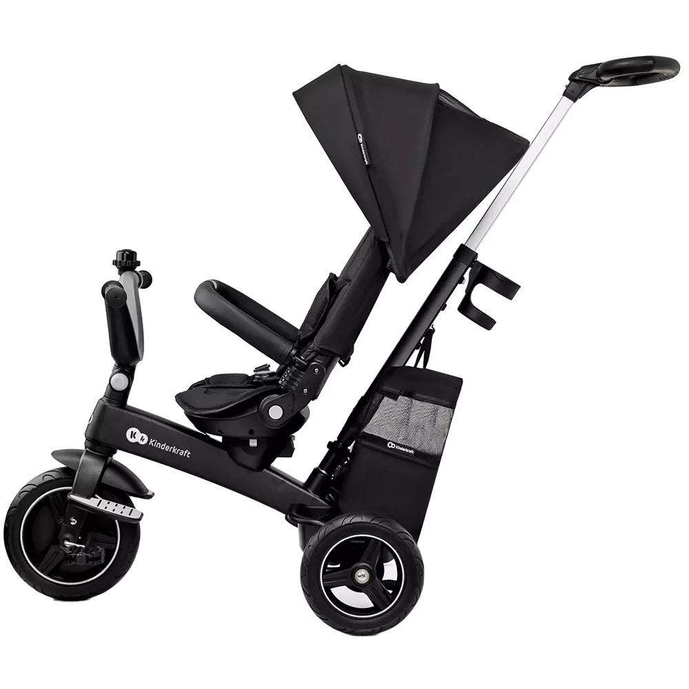 Дитячий велосипед KINDERKRAFT Easytwist Black KREASY00BLK0000 (5902533920631) Діаметр колеса 10" (зріст до 100 см)